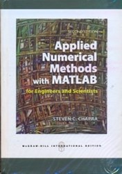تصویر  applide numerical methods with matlab for engineers and scientists