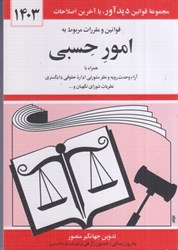 نمایش جزئیات برای  قوانين و مقررات مربوط به امور حسبي 1403 تصویر  قوانين و مقررات مربوط به امور حسبي 1403
