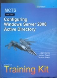 تصویر  mcts self - paced training kit (exam 70 - 640):configuring windows server 2008 active directory