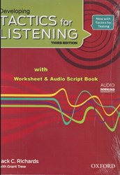 نمایش جزئیات برای  DEVELOPING TACTICS FOR LISTENING  THIRD EDITION تصویر  DEVELOPING TACTICS FOR LISTENING  THIRD EDITION