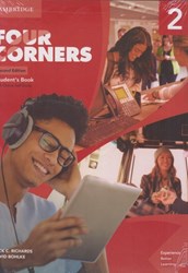 تصویر  four corners 2+workbook