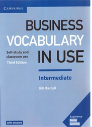 تصویر  Business Vocabulary in use intermediate Professional English