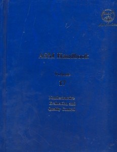 تصویر  Metals handbook volume 17 nondestructive evaluation and quality control