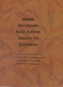 تصویر  Metals Handbook ninth edition volume 13 corrosion(جلد اول)