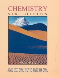 تصویر  CHEMISTRY SIX EDITION MORTIMER VOLUME 2