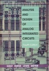 تصویر  ANALYSIS AND DESIGN OF ANALOG INTEGRATED CIRCUITS Fourth Edition