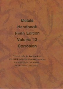 تصویر  METALS Handbook ninth edition volume 13 corrosion (جلد دوم)