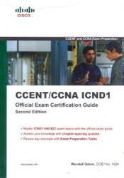 تصویر  CCENT/CCNA ICND 1 OFFICIAL EXAM CERTIFICATION GUIDE,SECOND EDITION