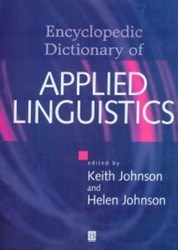 تصویر  encyclopedic dictionary of applied linguistics