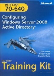 تصویر  mcts self - paced training kit (exam 70 - 640):configuring windows server 2008 active directory