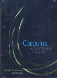 تصویر  CALCULUS A Complete Course SIXTH EDITION