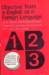 تصویر  objective tests in english as a foreign language