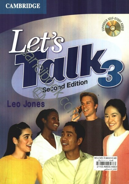 تصویر  Let,s talk 3 second edition