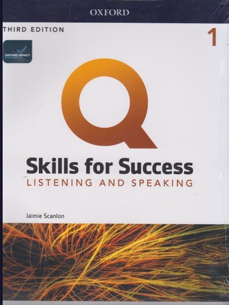 تصویر  q:skills 1 listening & speaking 3nd +dvd