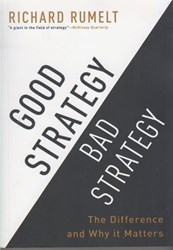 تصویر  GOOD STRATEGY BAD STRATEGY (زبان اصلي استراتژي خوب / استراتژي بد)