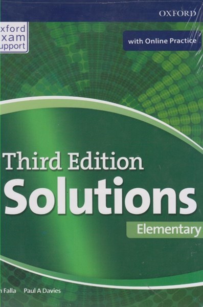 تصویر  solutions (elementary) st (3rd) +cd + workbook
