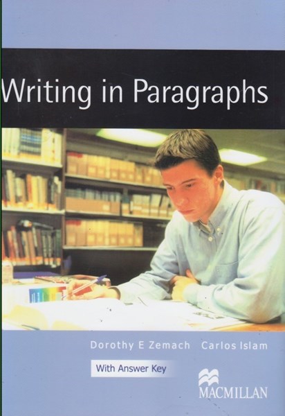 تصویر  writing in paragraphs