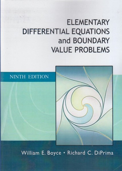 تصویر  elementary differentlal equations and boundary value problems