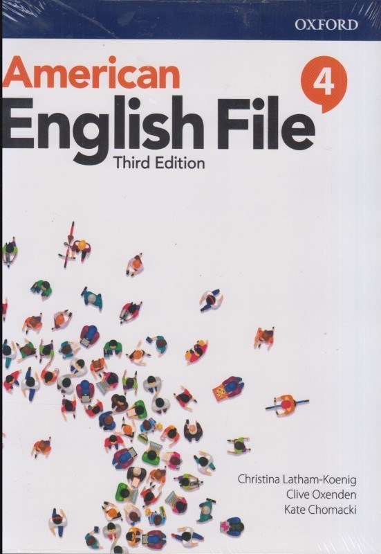 تصویر  american eng file 4  +cd/dvd+workbook: third edition