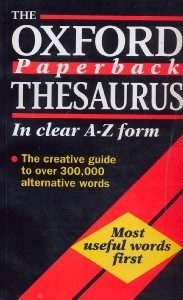 تصویر  THE OXford Paperback Thesaurus In clear A - Z form