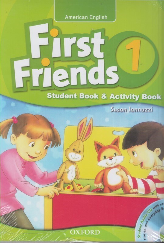 تصویر  first friends1 2nd st+cd activeity book (american