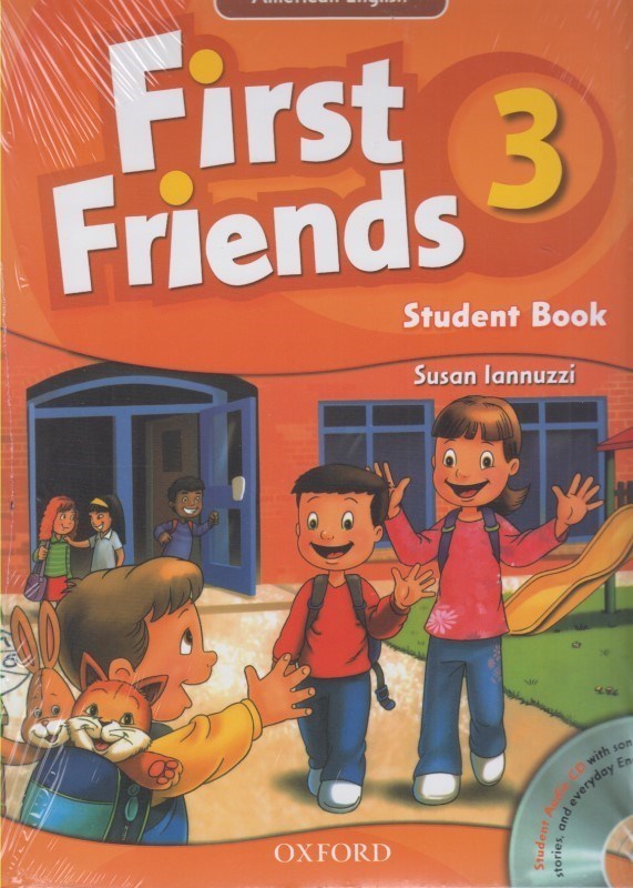 تصویر  first friends3 2nd st+cd activeity book (american