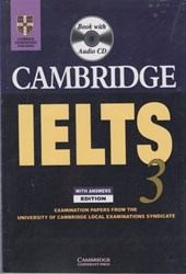 تصویر  CAMBRIDGE IELTS 3 Cambridge BOOKS for cambridge EXAMS...