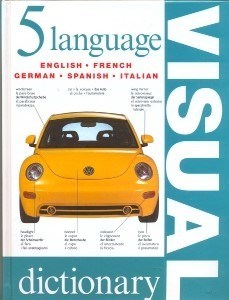 تصویر  Visual dictionary(5 Language(