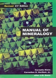 تصویر  Manual of mineralogy