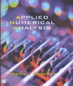 تصویر  Applied numerical analysis