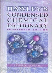 تصویر  Hawley s condensed chemical dictionary