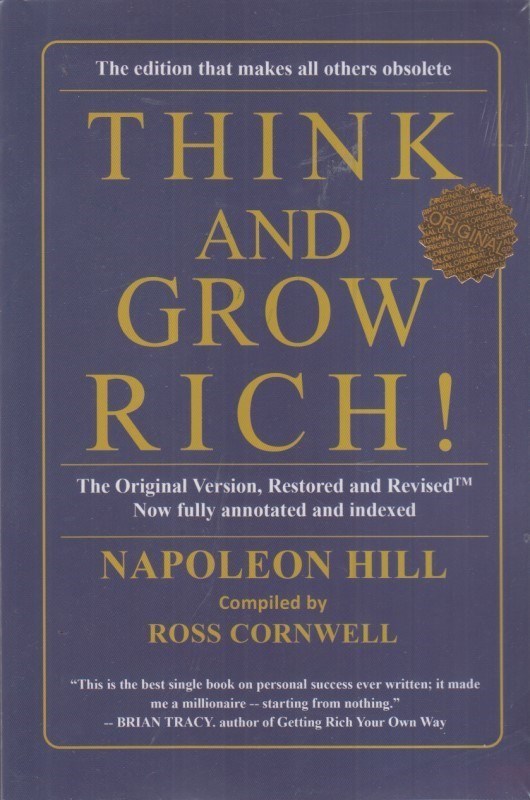 تصویر  think and grow rich : بينديشيد و ثروتمند شويد به زبان اصلي