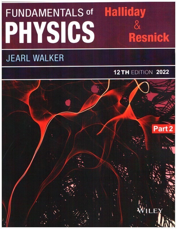 تصویر  FUNDAMENTALS OF PHYSICS 2 ,12th edition