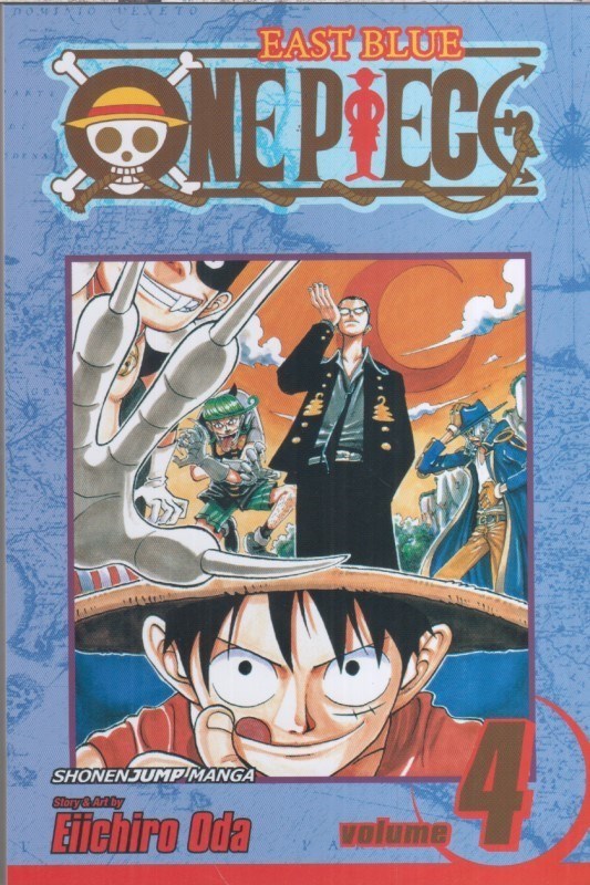 تصویر  one piece 4 : جلد چهار : مانگا انگليسي