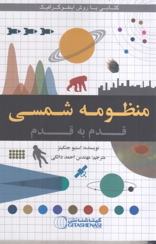 تصویر  منظومه شمسي : قدم به قدم (تمام صفحات رنگي)