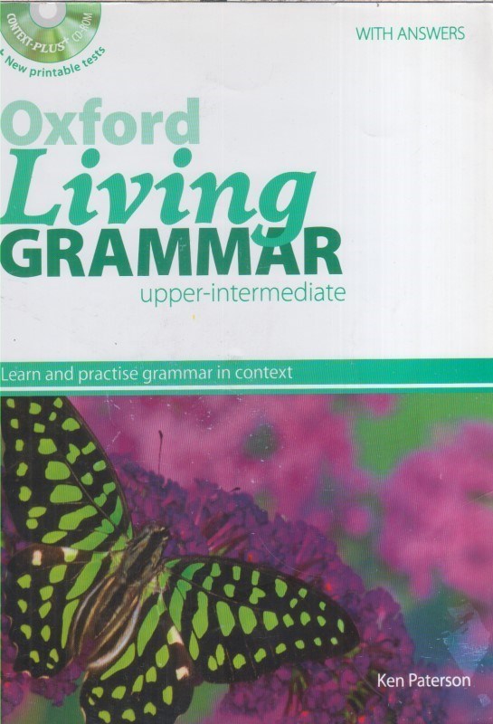 تصویر  - upper-intermediate . oxford living grammar با سي دي
