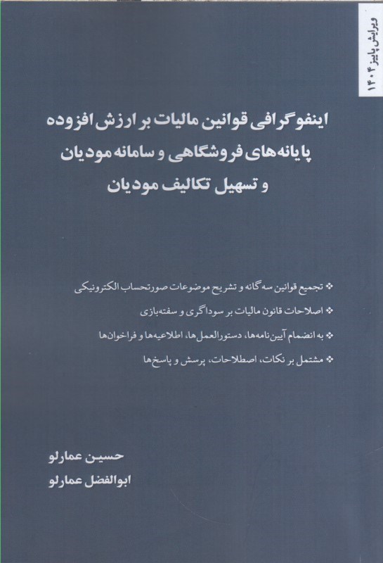 تصویر  اينفوگرافي قوانين ماليات بر ارزش افزوده پايانه هاي فروشگاهي و سامانه موديان و تسهيل تكاليف موديان