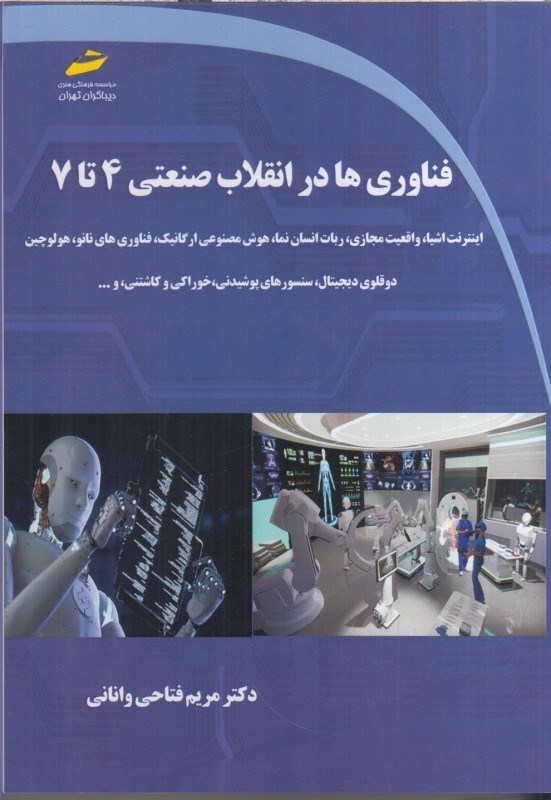 تصویر  فناوري‌ها در انقلاب صنعتي 4تا7اينترنت اشيا واقعيت مجازي ربات انسان نما هوش مصنوعي ارگانيك فناوري هاي نانو