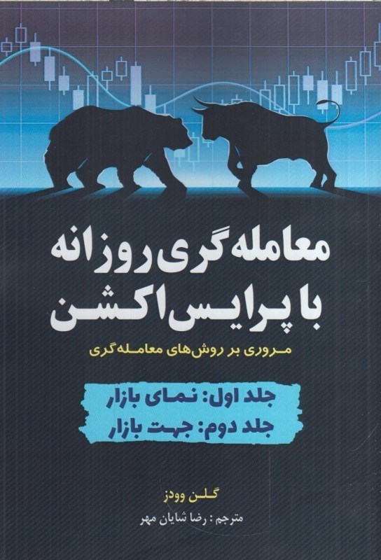 تصویر  معامله گري روزانه با پرايس اكشن : مروري بر روش هاي معامله گري جلد اول : نماي بازار جلد دوم : جهت بازار