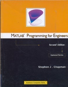 تصویر  MATLAB PROGRAMMING FOR ENGINEERS