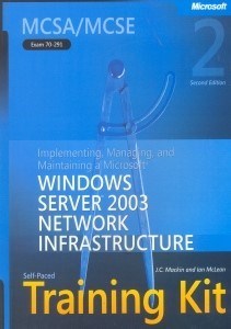 تصویر  Windows server 2003 network infrasructure exam 70 _ 291