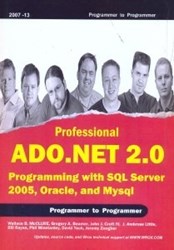 تصویر  professional ADO.NET 2  PROGRAMMING WITH sql SERVER 2005 - ORACLE and MySQL
